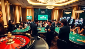 Feeling the excitement at RR88 with vibrant casino games and tables.