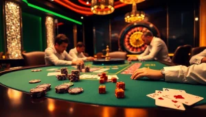 Experience Hemorrhoid swelling relief while enjoying a thrilling poker game at a luxurious casino.