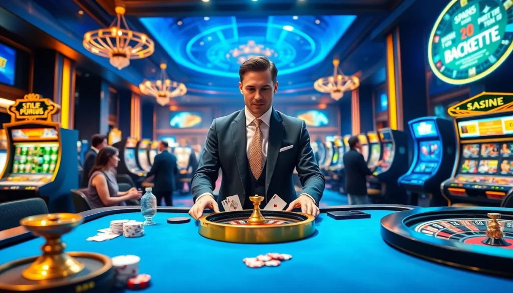 Experience SOIBET's thrilling gaming action with professional dealers and sophisticated casino atmospheres.