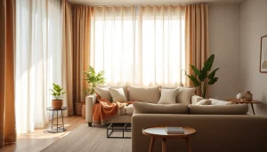 Bekijk verduisterende gordijnen die de ruimte ongehinderd transformeren tot een ontspannen omgeving.